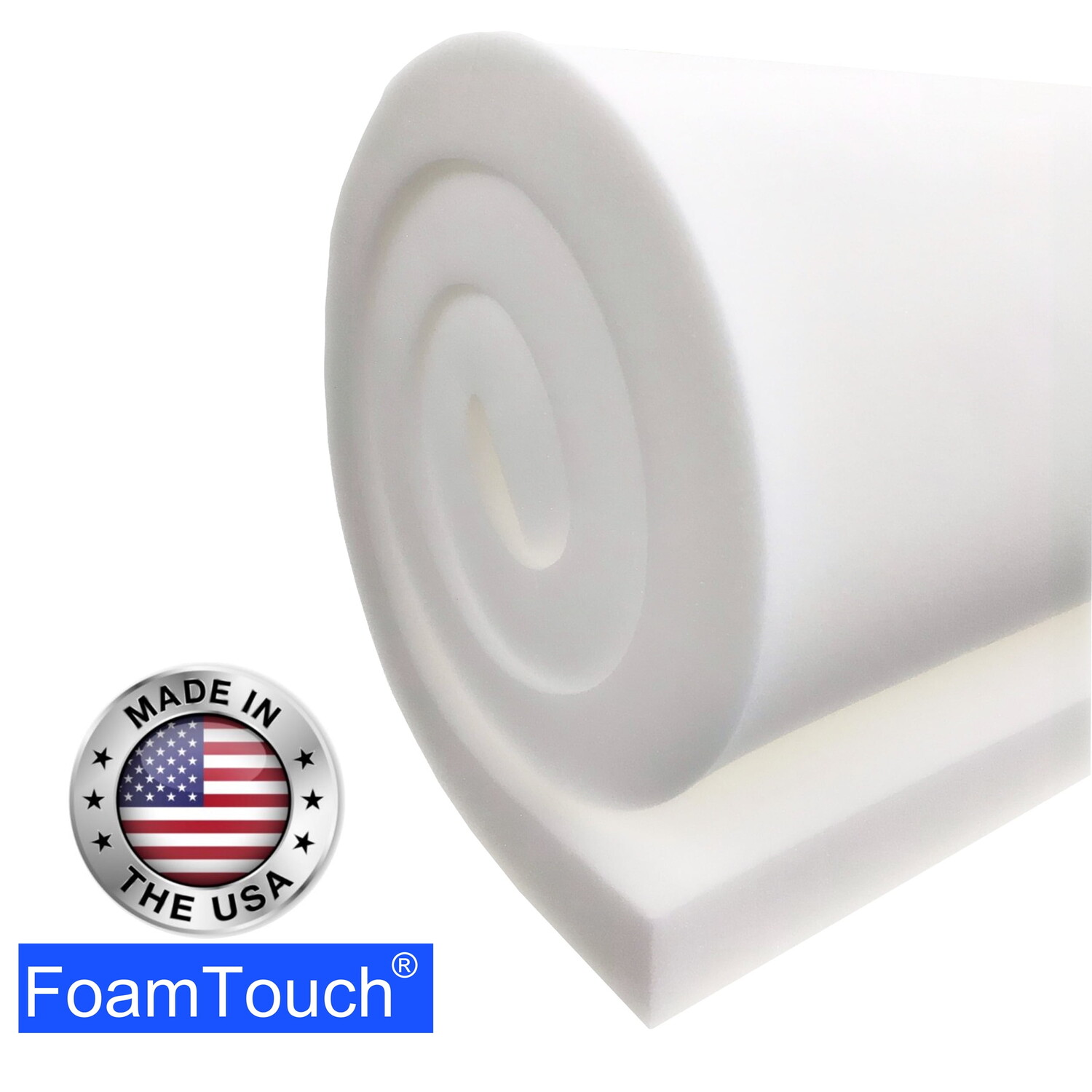 

Подушка из пеноматериала Foamtouch 24 х 120 дюймов, белый