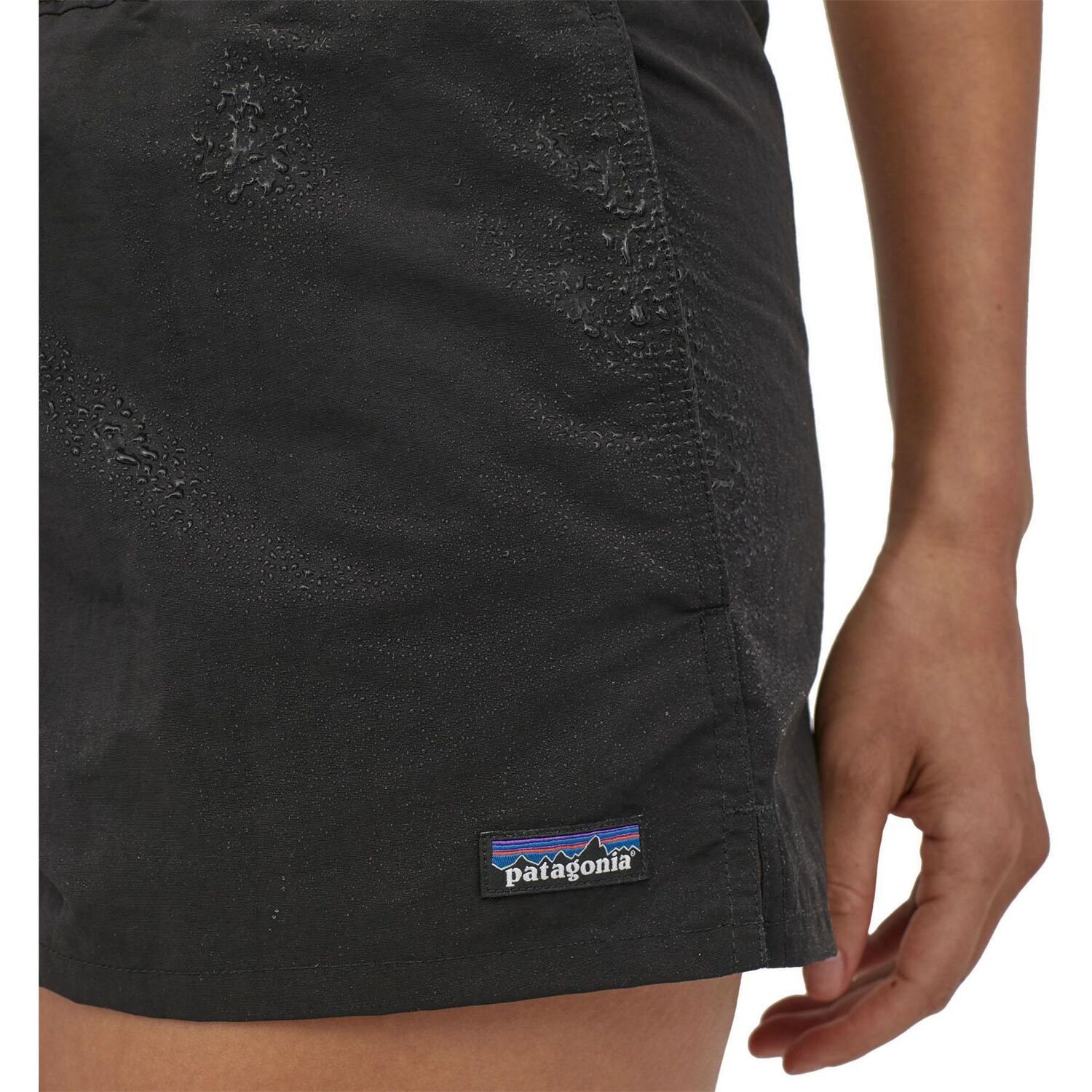 Женские шорты Barely Baggies 2 1/2 дюйма Patagonia, Black — фото 4