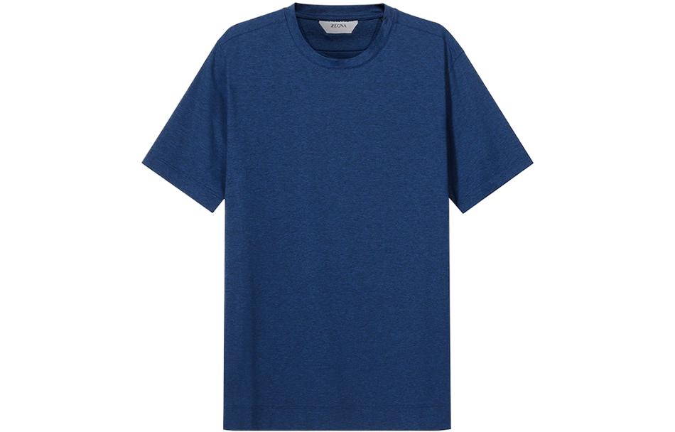 

Zzegna Футболка мужская темно-синяя, Синий, Zzegna Футболка мужская темно-синяя