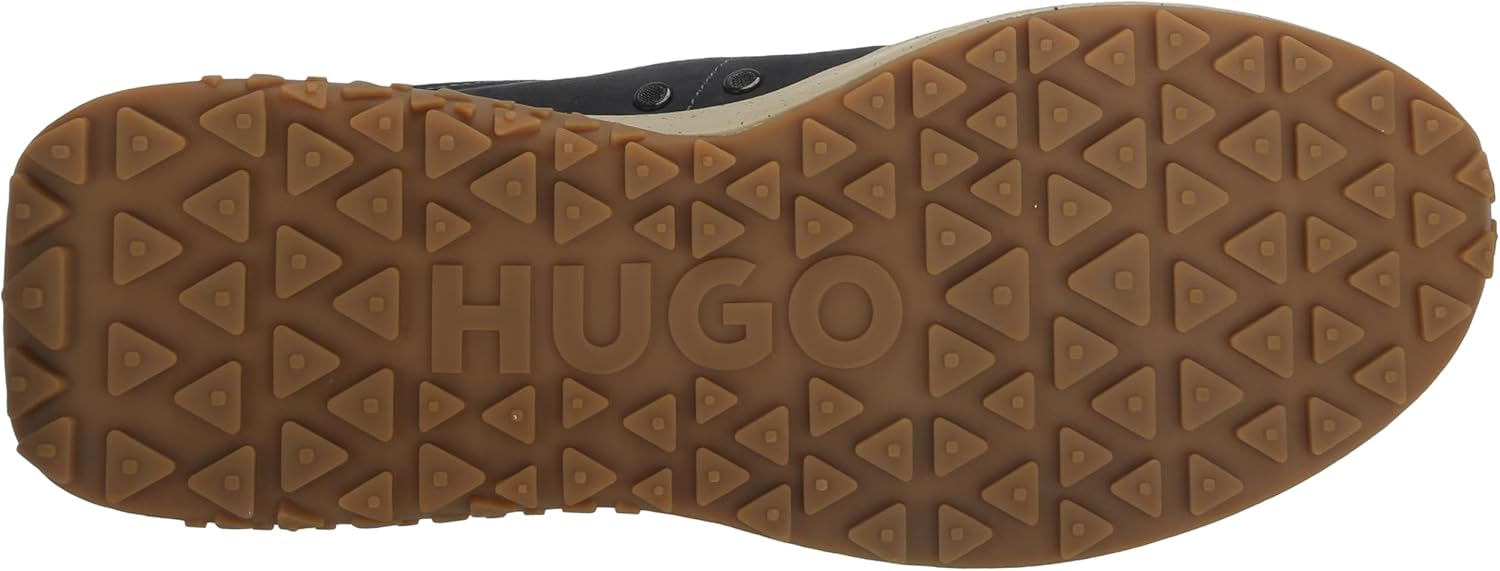 Мужские кроссовки HUGO для бега из смешанных материалов, серый — фото 4