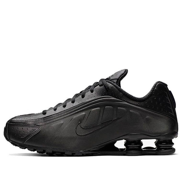 

Кроссовки shox r4 'triple black' Nike, черный