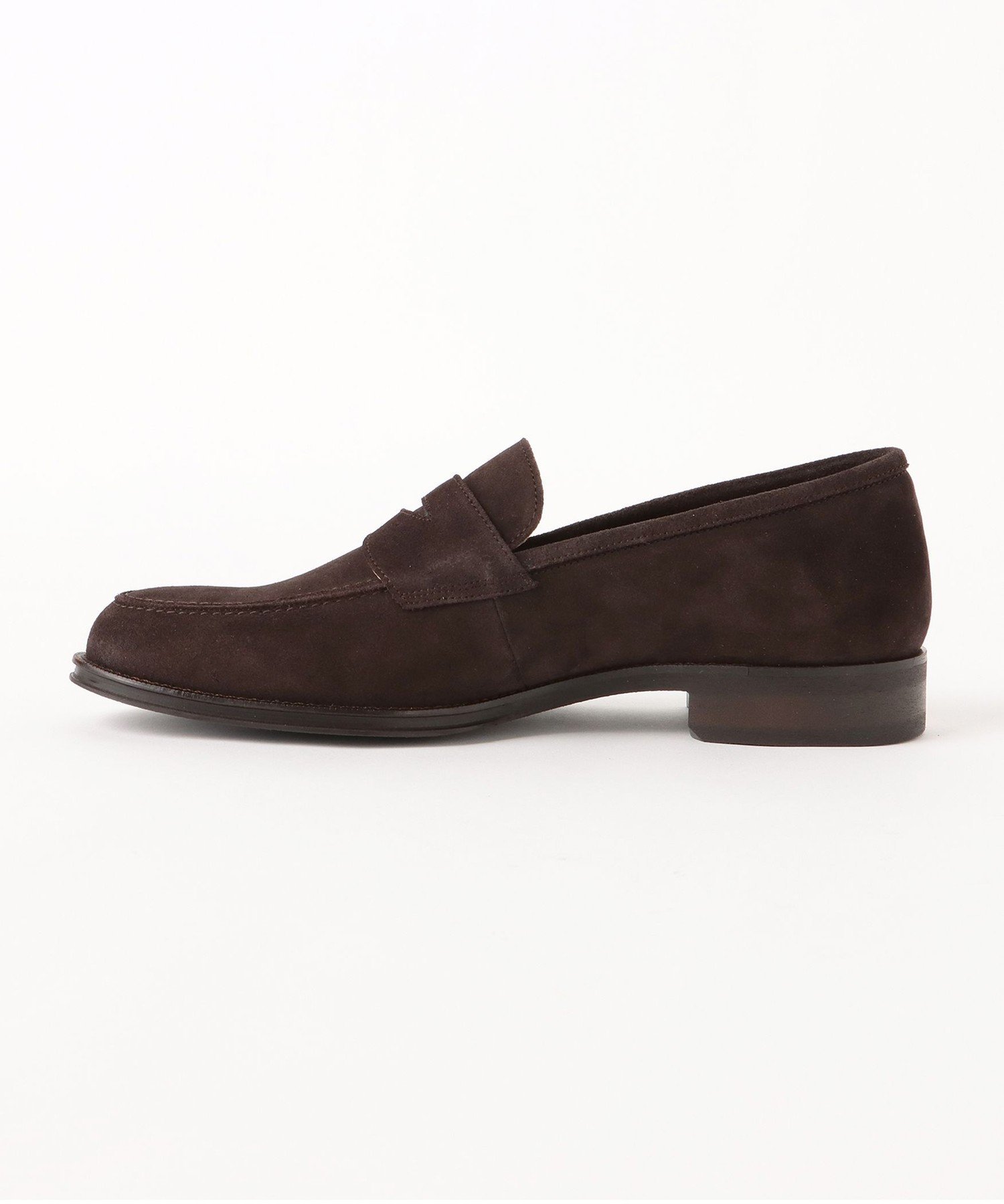 Лоферы (25-27 см) BEAMS HEART MEN, BROWN_SUEDE — фото 4