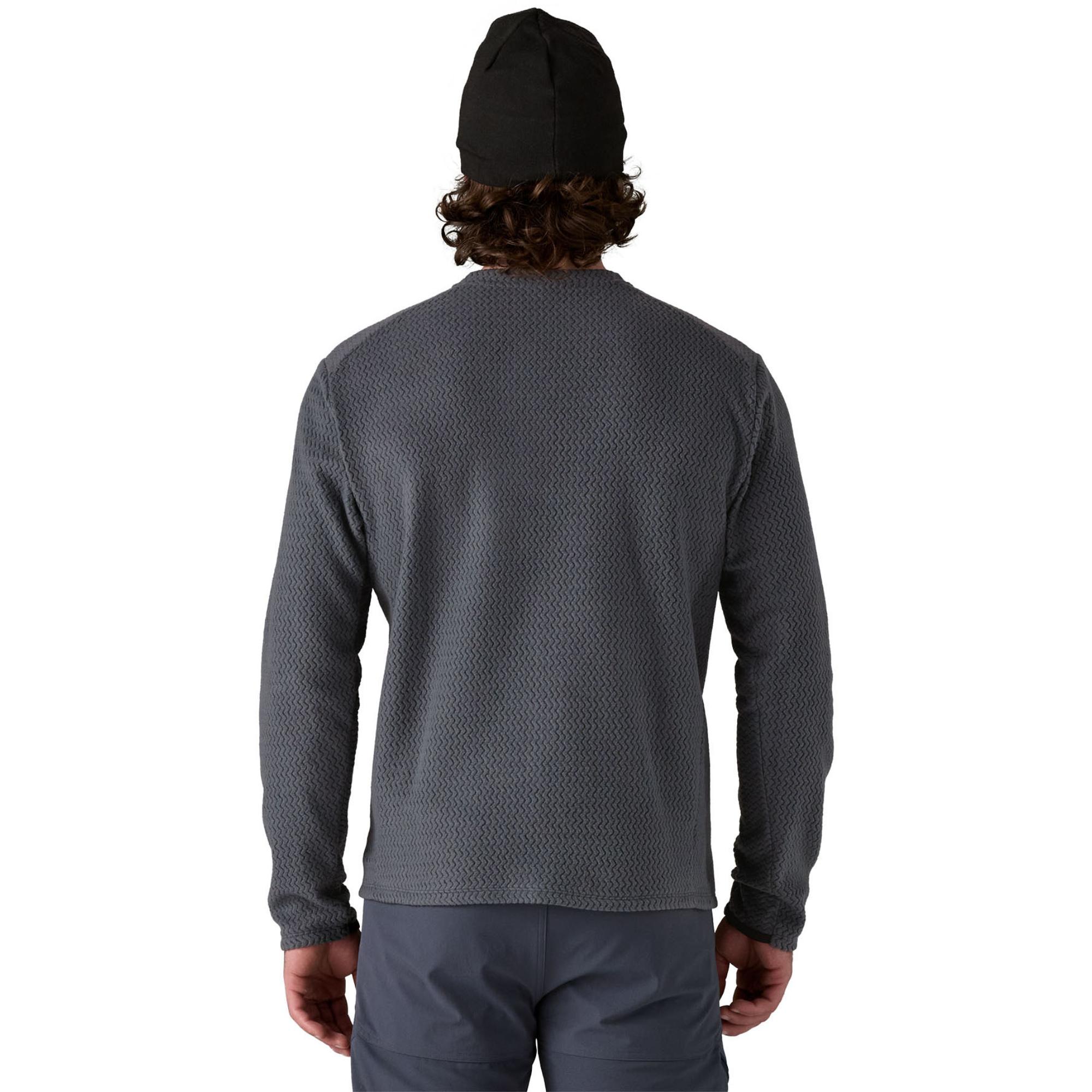 Мужская флисовая куртка R1 Air Fleece с круглым вырезом Patagonia, Smolder Blue — фото 3