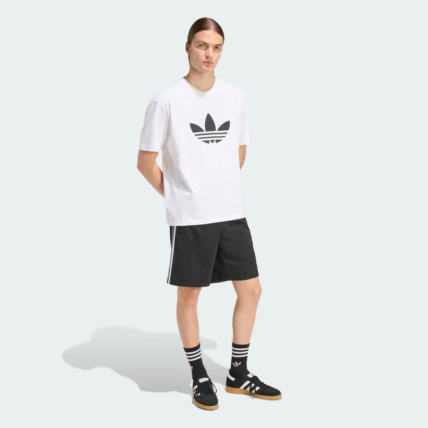 Мужские шорты Firebird чёрные от Adidas — фото 3