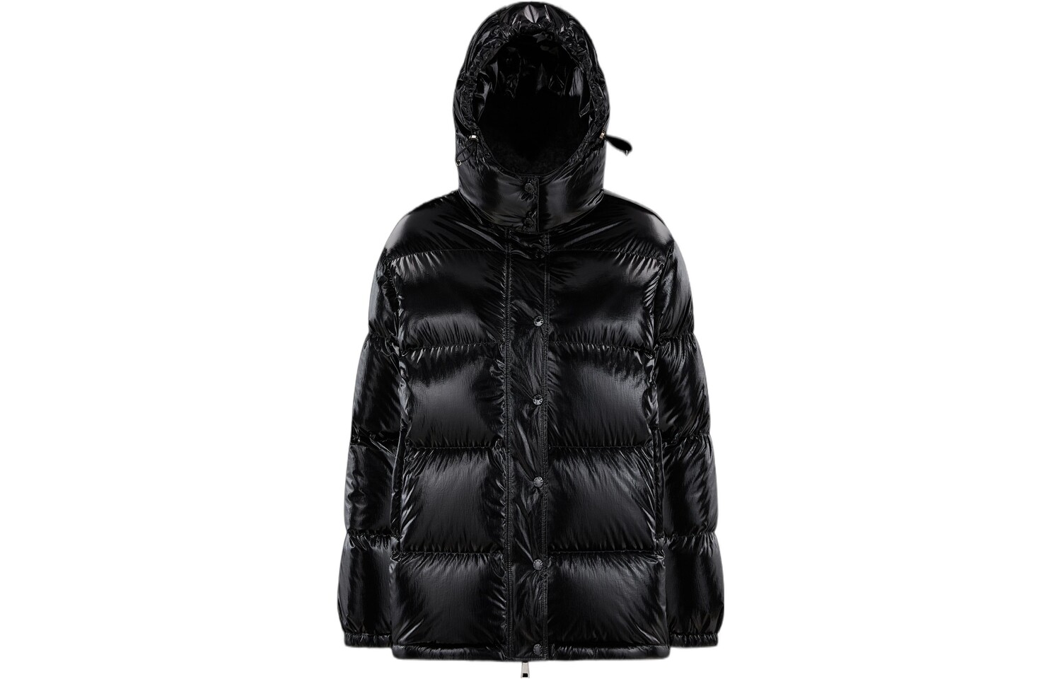 

Пуховик женский черный Moncler