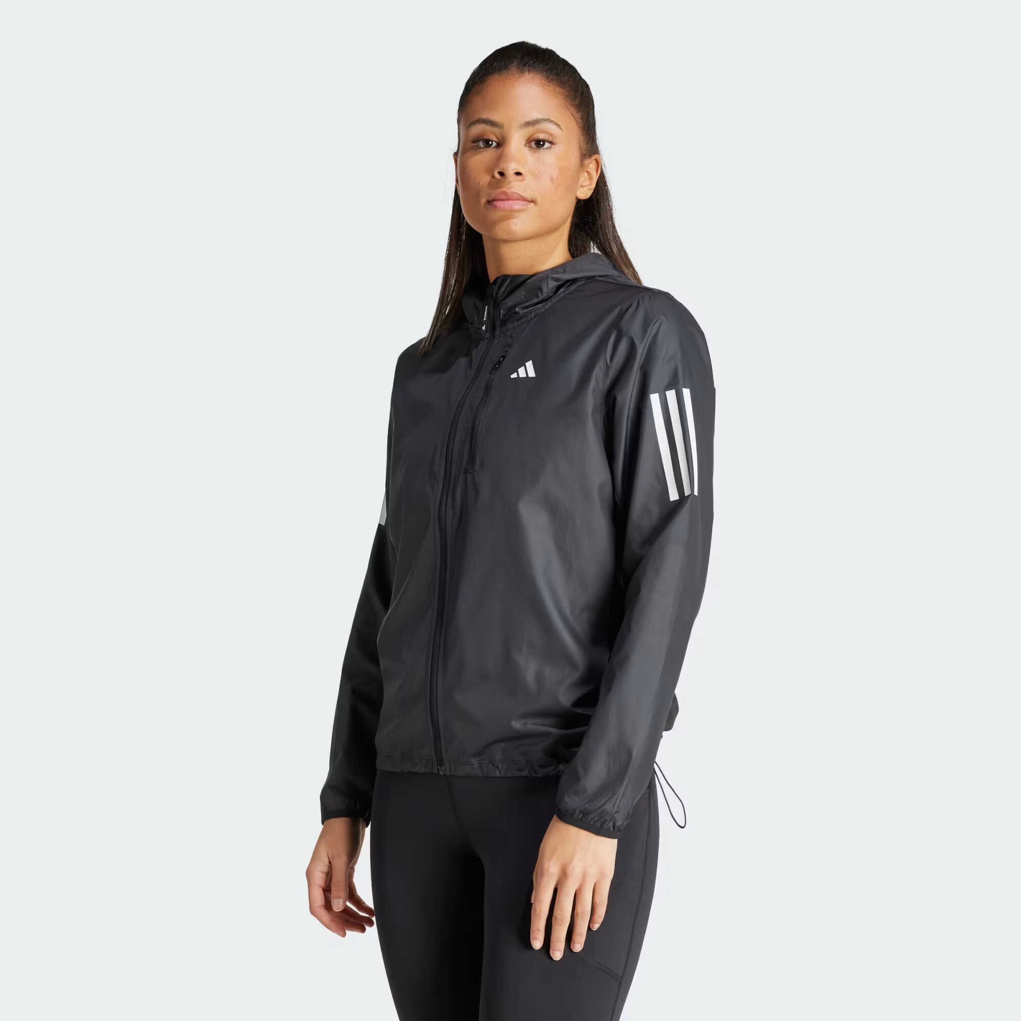 

Куртка Run Adidas, цвет Black