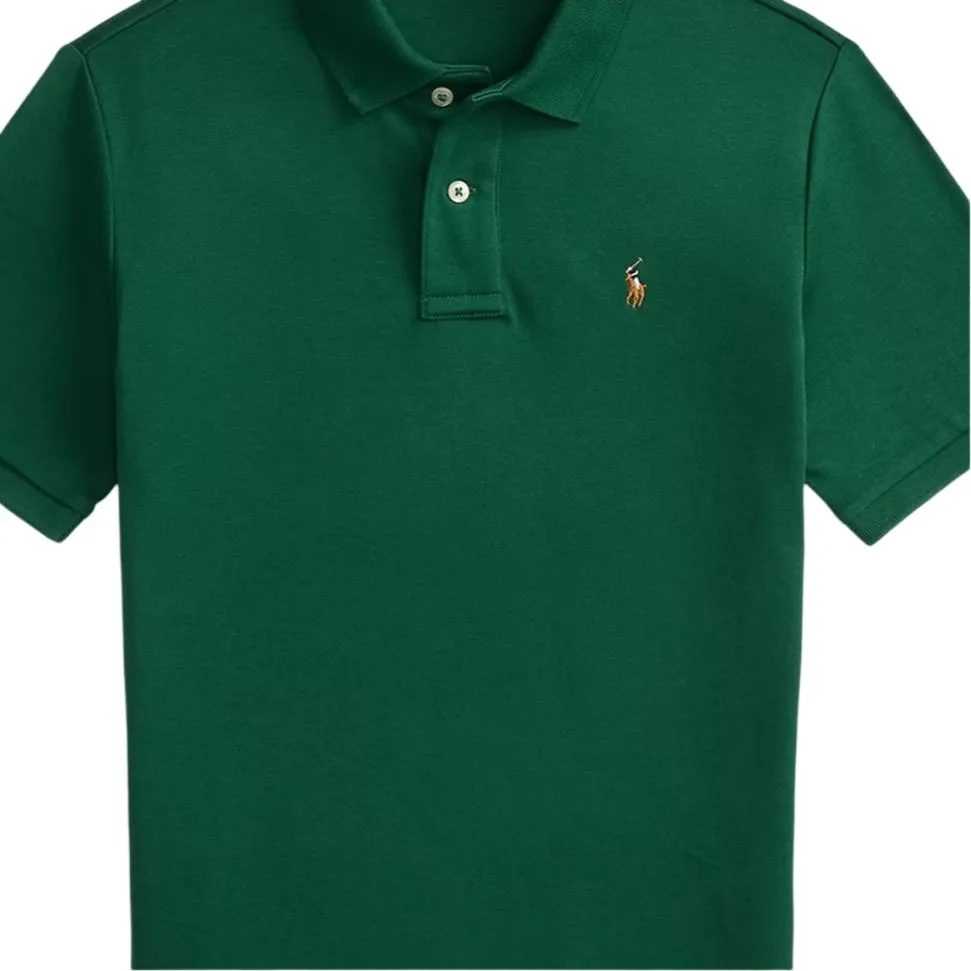 Детская поло Polo Ralph Lauren, Nouveau Forest Green — фото 3