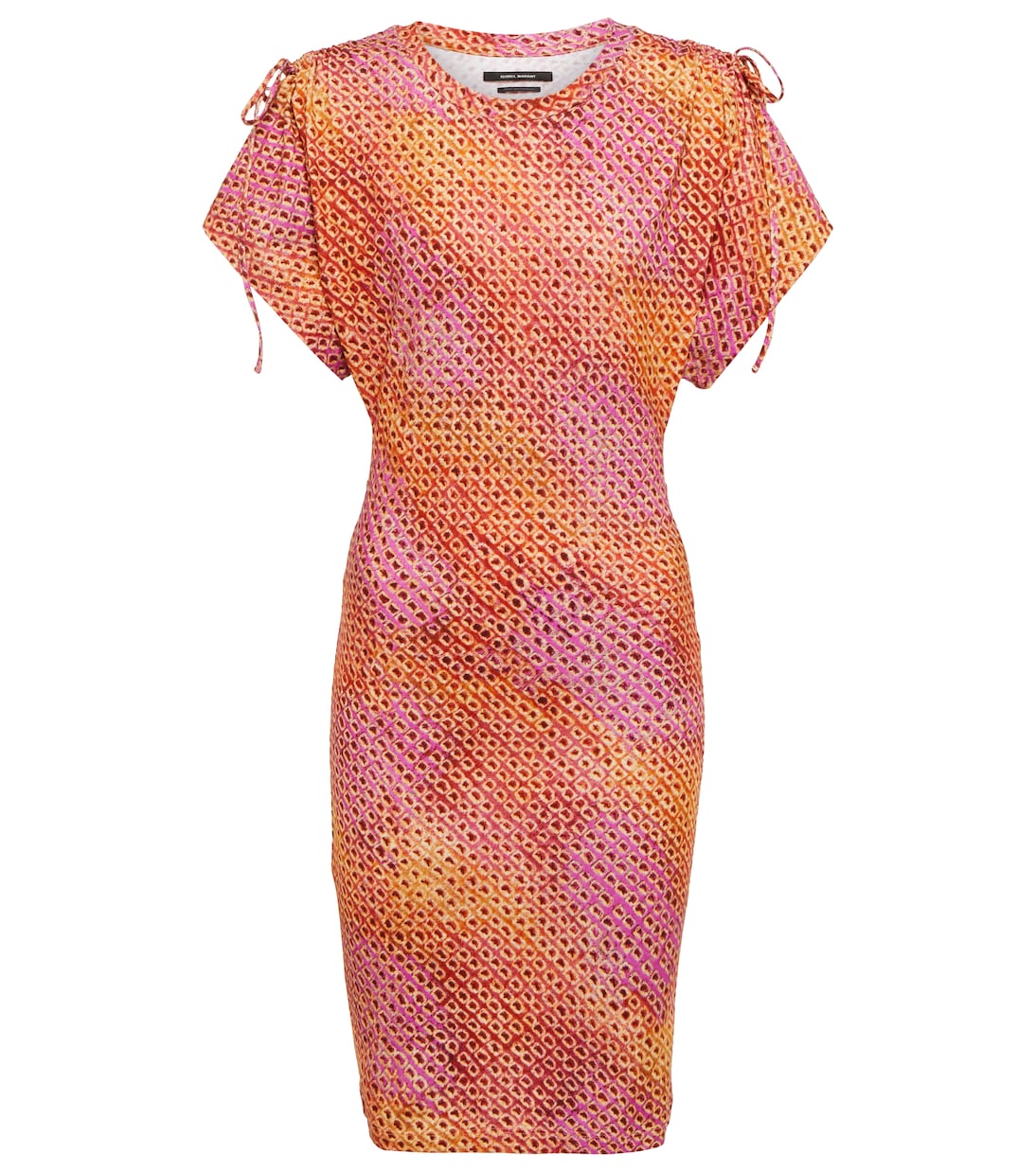 

Футболка-мини-платье Zarko из хлопка Isabel Marant, Tangerine