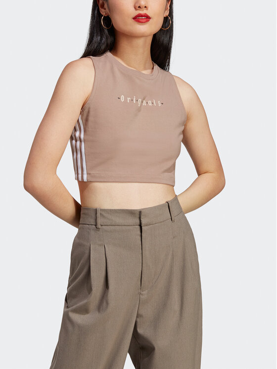 Топ-майка Produktmodell: Tank Top IQ3404 Adidas, коричневый — фото 4