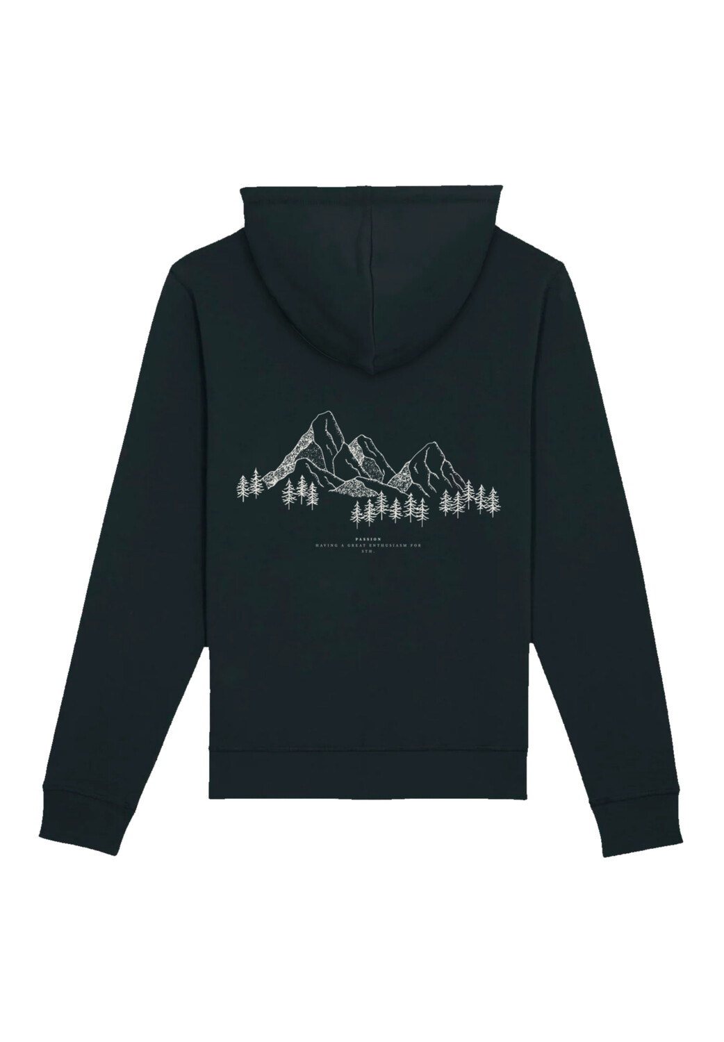 

Пуловер F4NT4STIC Hoodie Mountain Back, черный