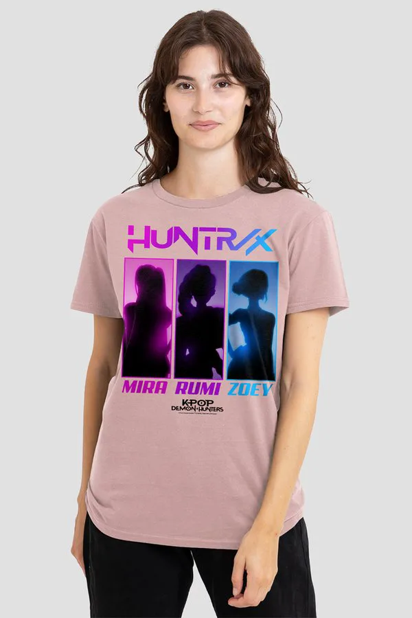 

Футболка с принтом «охотники на демонов в стиле k-pop». Netflix, Pink, Розовый, Футболка с принтом «охотники на демонов в стиле k-pop». Netflix, Pink