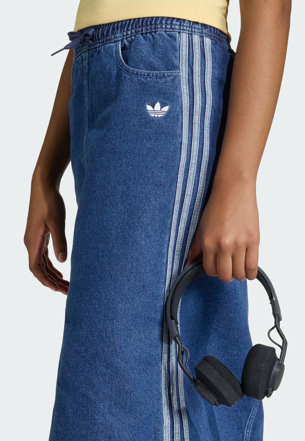 Adidas Originals Юбка 'DENIM' в синем дениме — фото 4