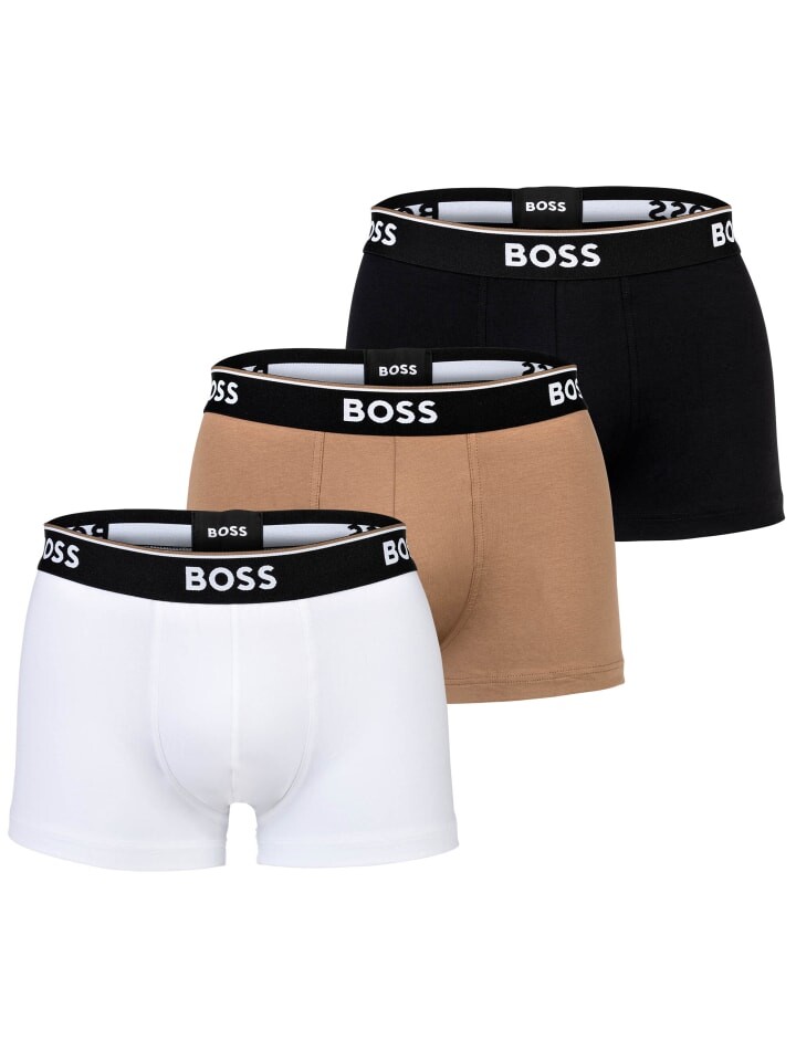 

Боксеры BOSS short 3er Pack, цвет schwarz/braun/weiß