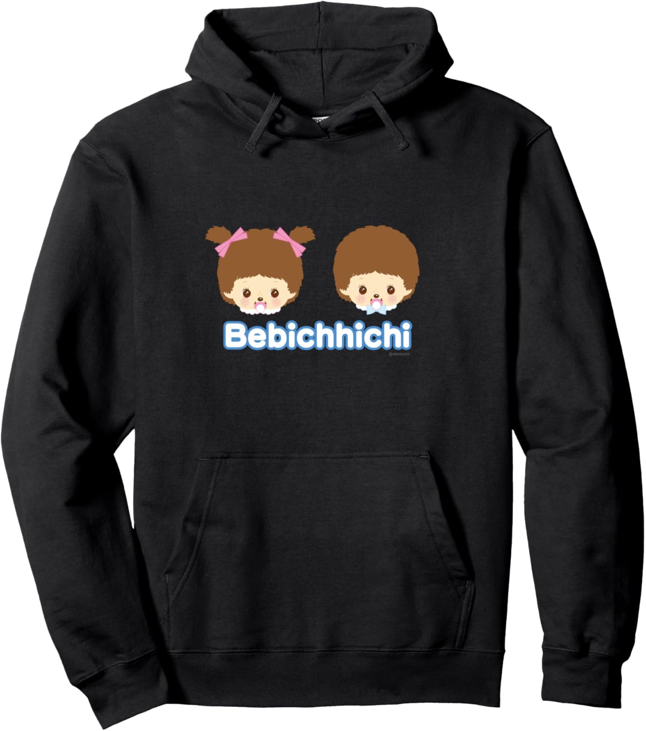 

Худи Monchhichi с графическим принтом, черное, Черный, Худи Monchhichi с графическим принтом, черное