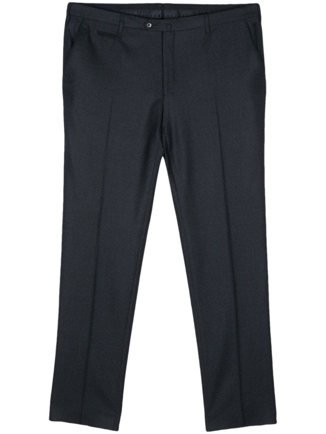 

Corneliani клетчатые брюки строгого кроя, синий