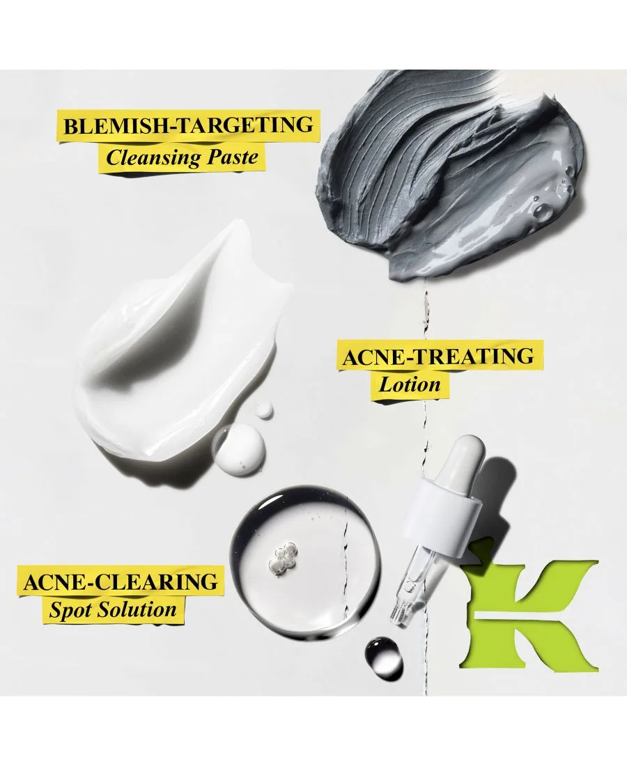 Kiehl's Since 1851 Набор из 3 средств: очищающая паста и средство для точечного нанесения Clear Intentions — фото 3