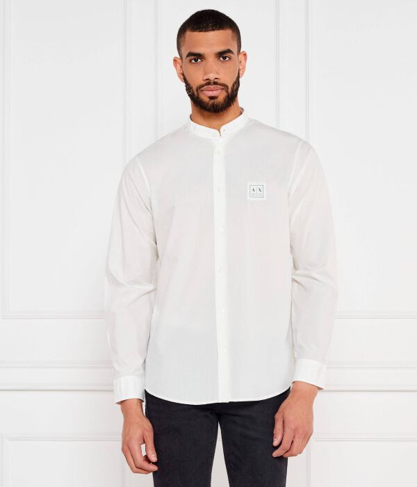 

Рубашка Regular fit Armani Exchange, экрю
