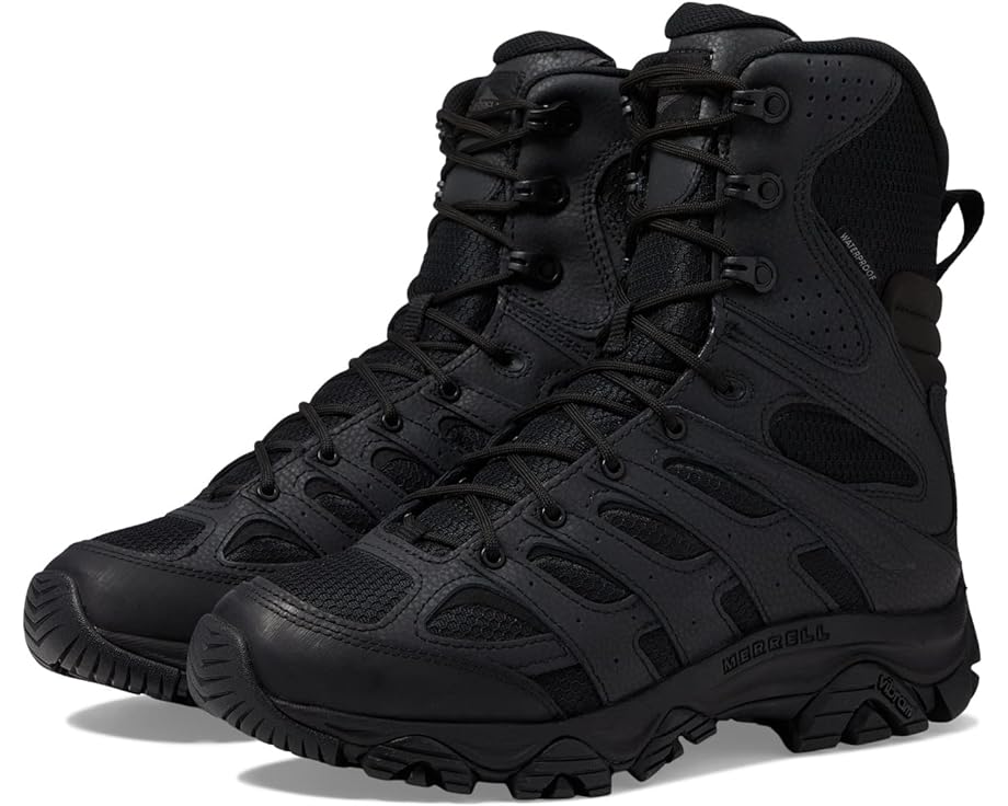 

Ботинки Merrell Work Moab 3 8" Tactical Zip Wp, черный