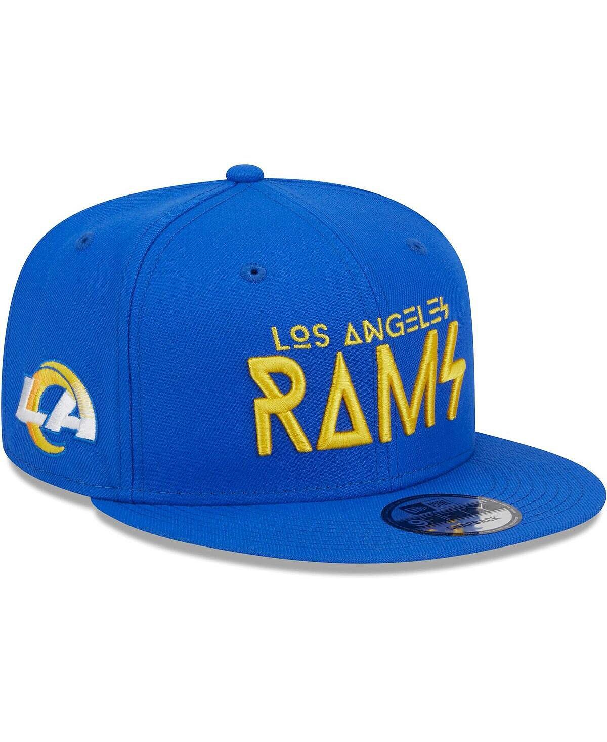 

Мужская бейсболка Royal Los Angeles Rams Word 9FIFTY Snapback New Era