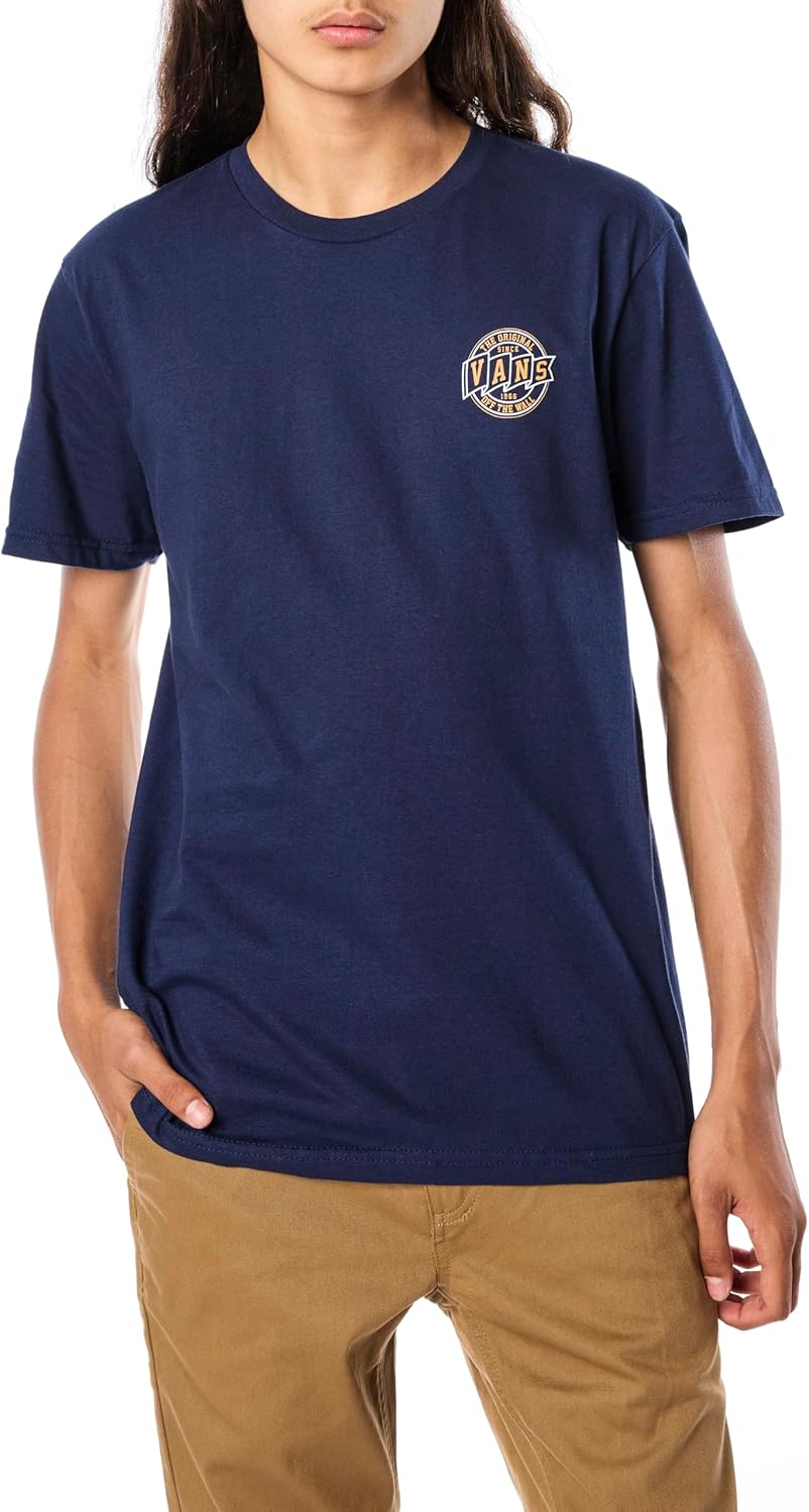 

Мужская футболка с короткими рукавами Vans Og Pennant - B, Blue, Синий, Мужская футболка с короткими рукавами Vans Og Pennant - B, Blue