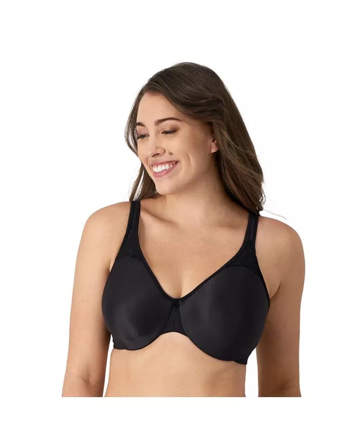 

Passion for Comfort Бесшовный минимизирующий бюстгальтер на косточках 3385 Bali, черный
