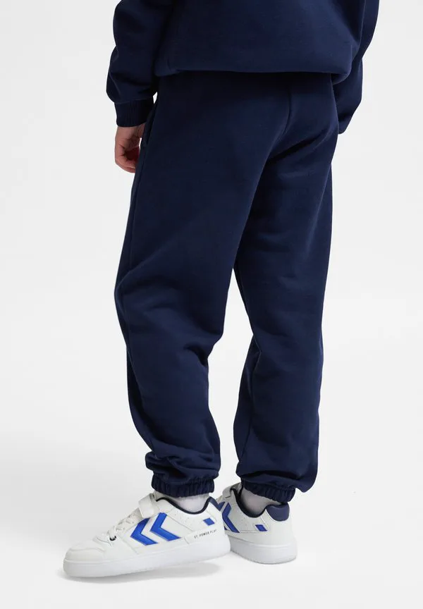 Спортивные штаны hummel hmljr свободного кроя с рисунком пчелы, унисекс. Hummel, Dress Blues — фото 3