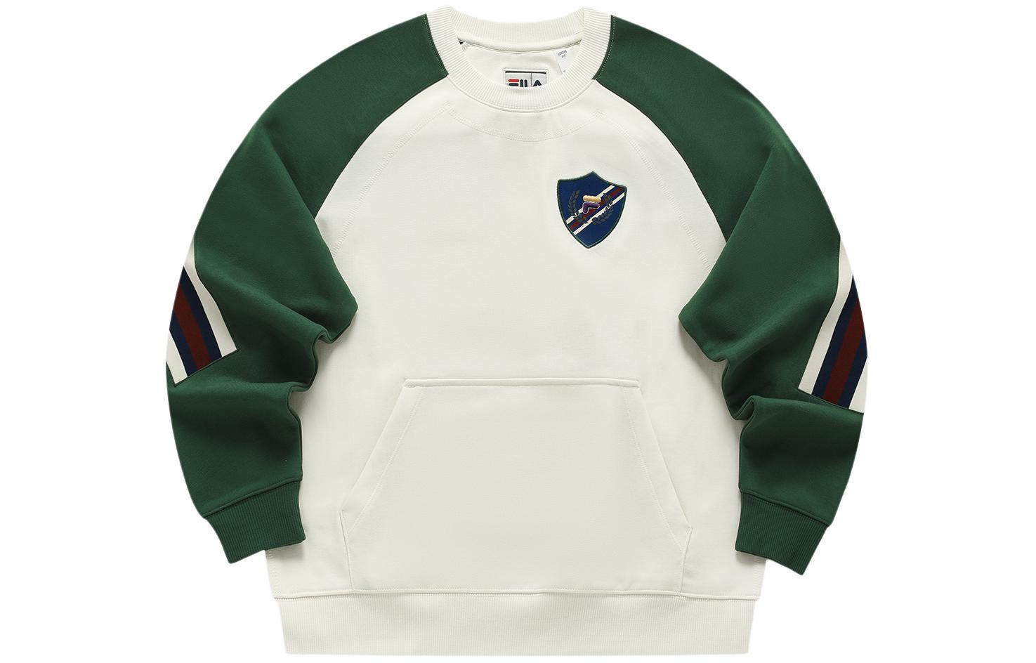 

FILA FUSION Свитшот Facetasm женская перьевая мягкая белая