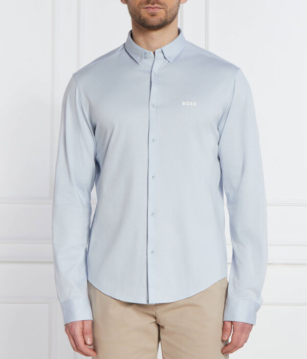 

Рубашка b_motion_l Regular fit Boss Green, синий
