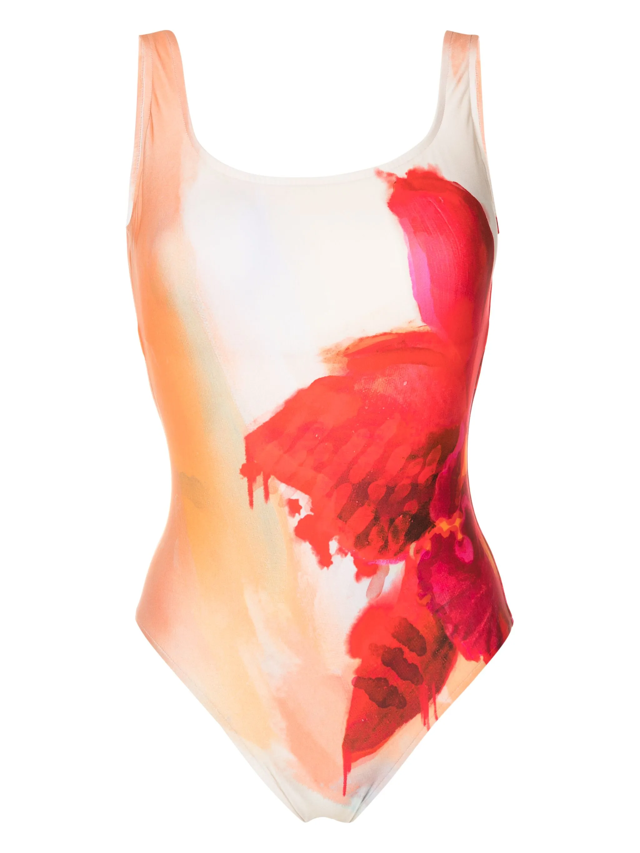 

Купальник с открытой спиной и принтом Flora Lenny Niemeyer, мультиколор