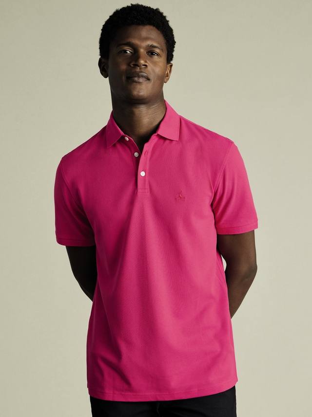 

Обычная поло с короткими рукавами из хлопковой смеси Charles Tyrwhitt