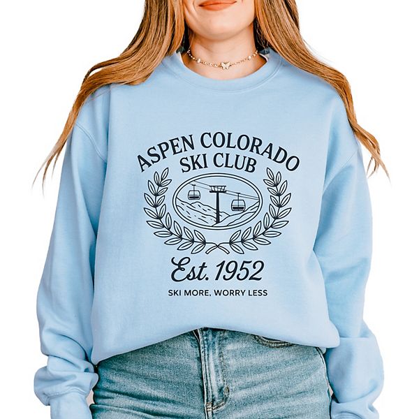 

Футболка с принтом Aspen Colorado Ski Club Laurel Leaves Simply Sage Market, Light Blue, Зеленый, Футболка с принтом Aspen Colorado Ski Club Laurel Leaves Simply Sage Market, Light Blue