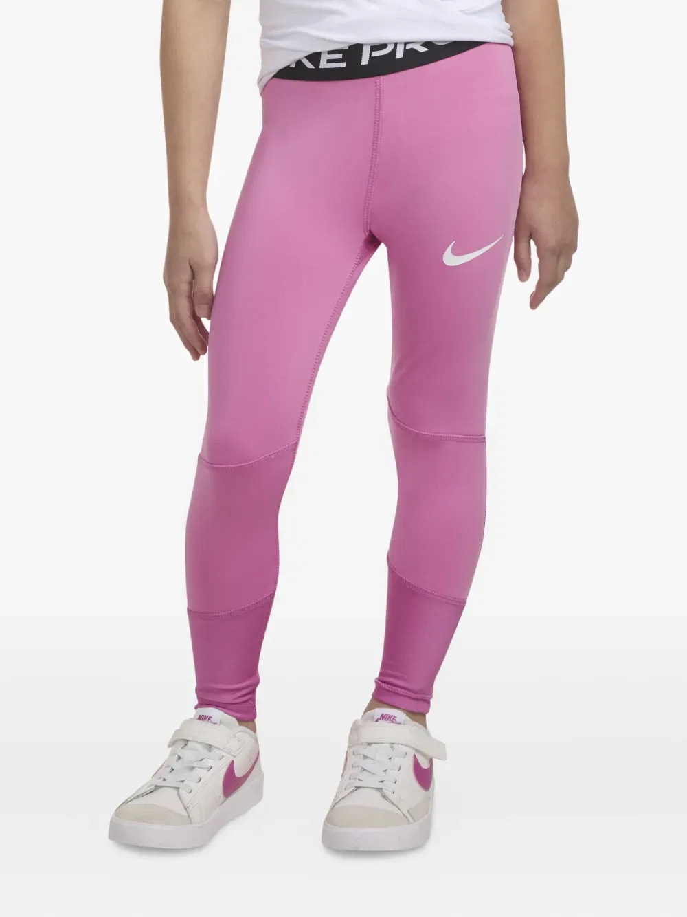 Компрессионные леггинсы Nike Kids, розовый — фото 2