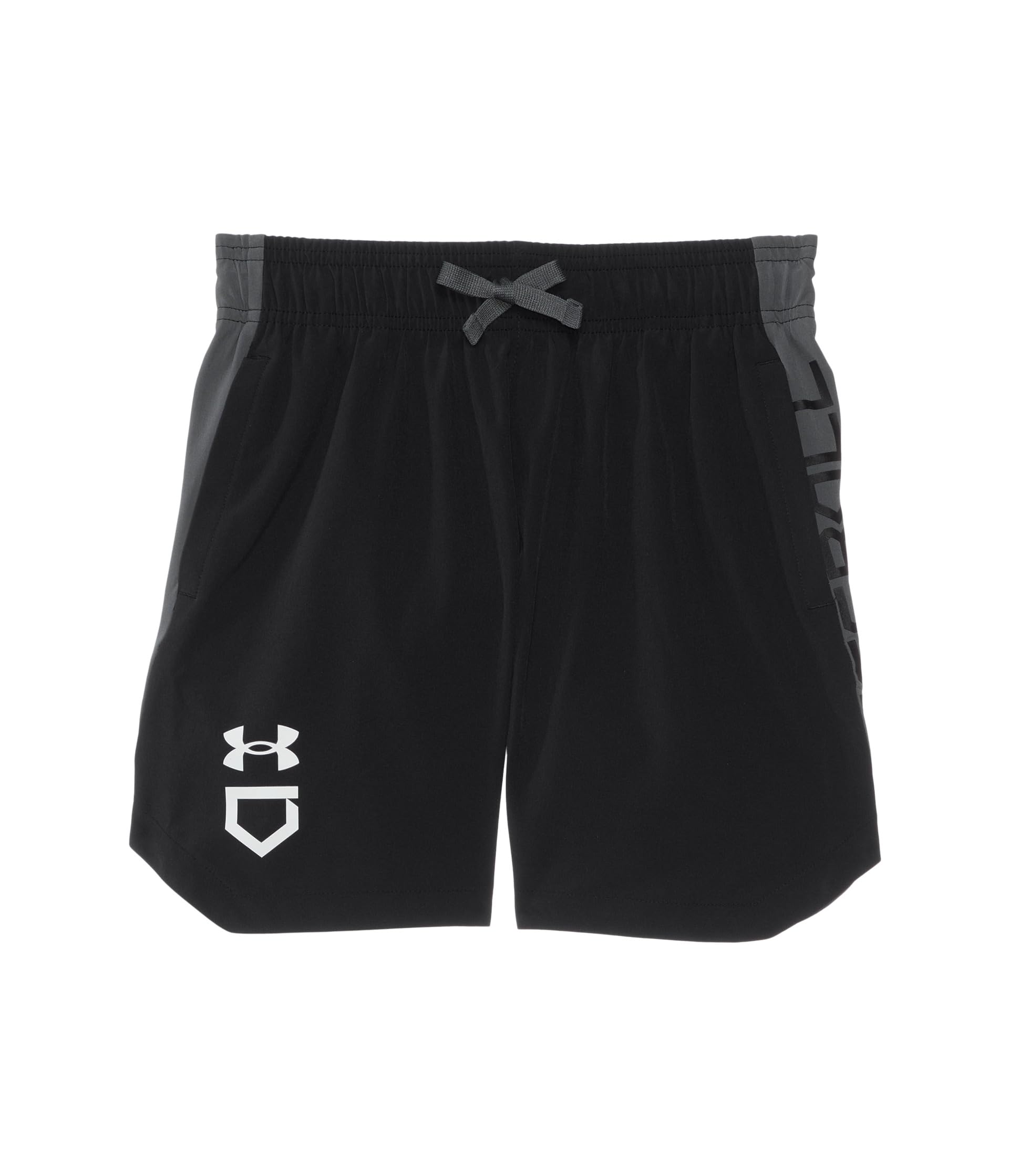 

Шорты Under Armour Kids Utility Shorts, цвет Black/Pitch Gray/White