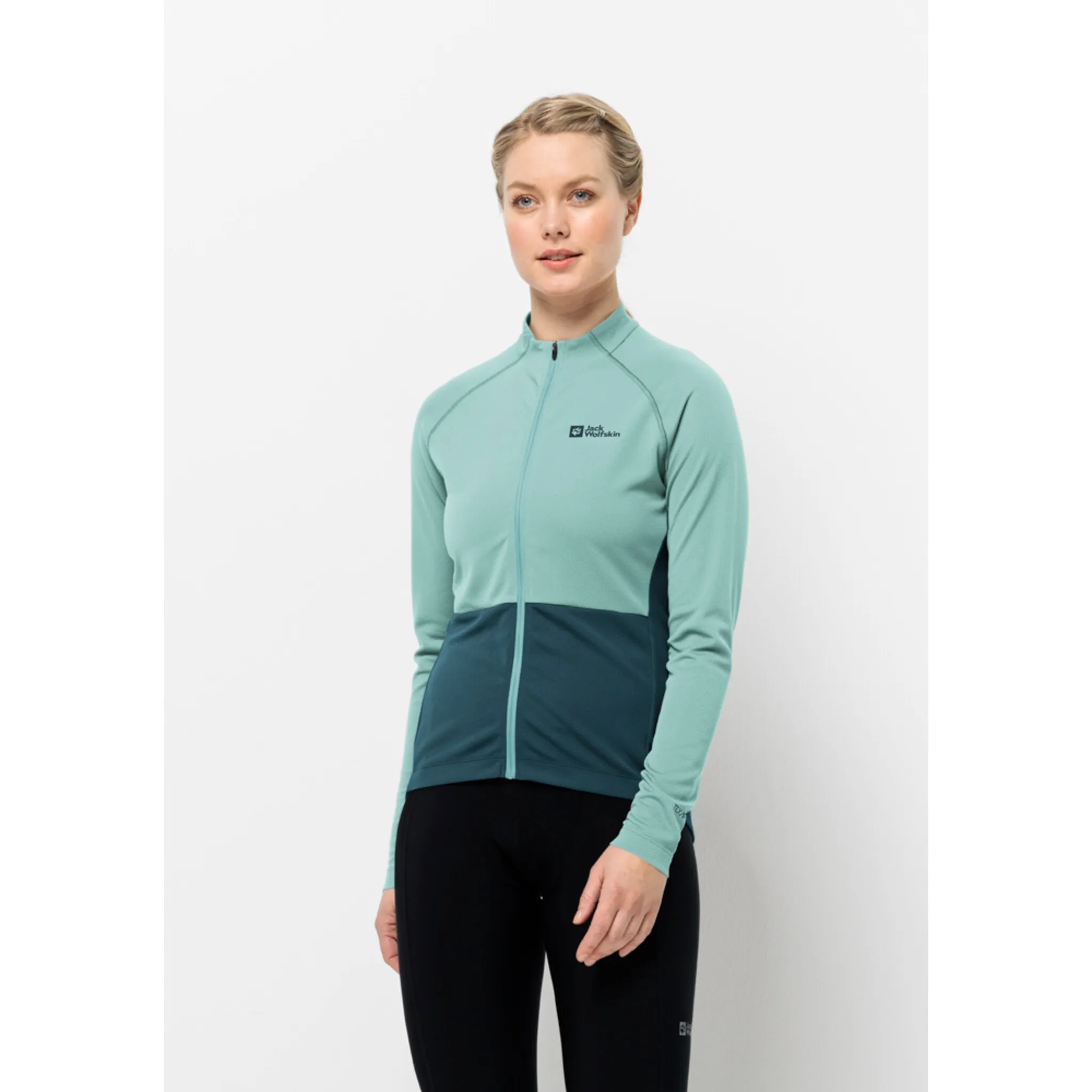 

Велосипедная куртка Jack Wolfskin "MOROBBIA FZ L/S W", цвет Sea-Foam