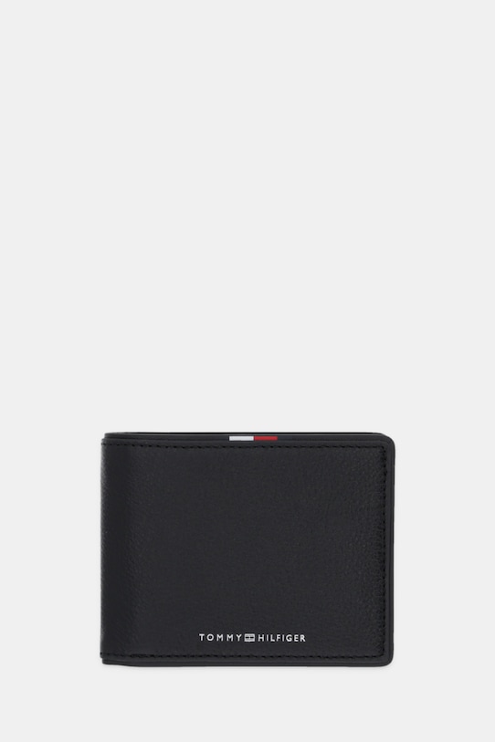 

Кожаный кошелек Tommy Hilfiger, черный