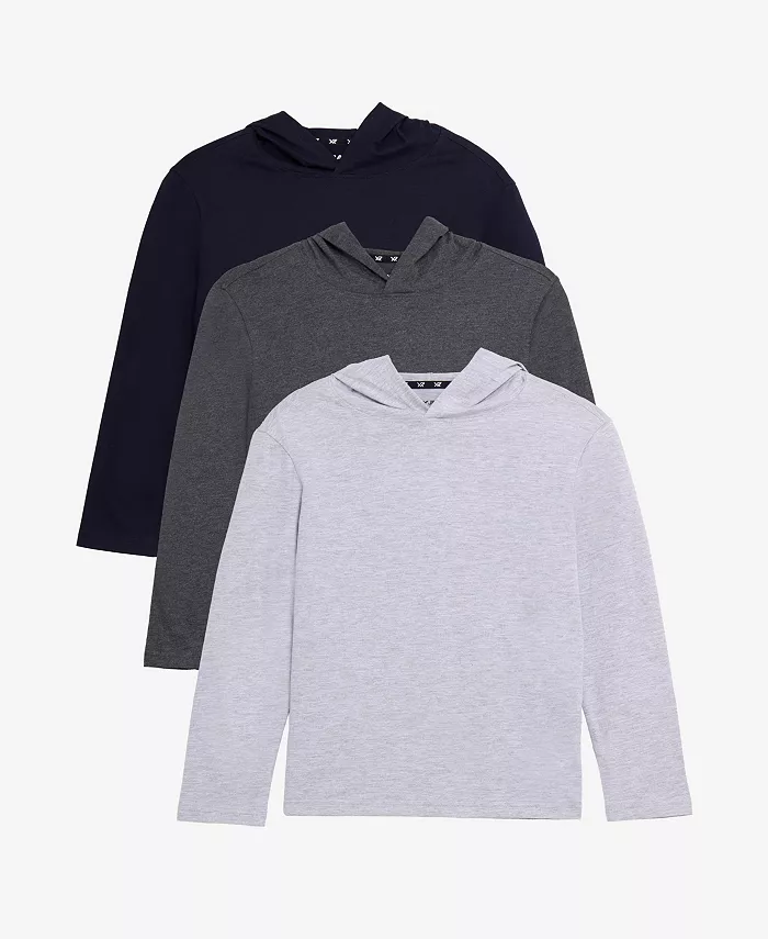 

3 детские и мальчиковые базовые толстовки с длинным рукавом Xray, мультиколор