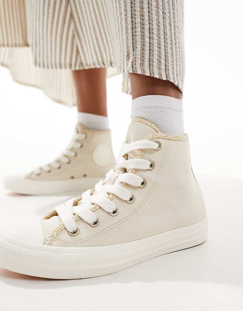 

Спортивные туфли Converse Chuck Taylor All Star Hi – цвета слоновой кости