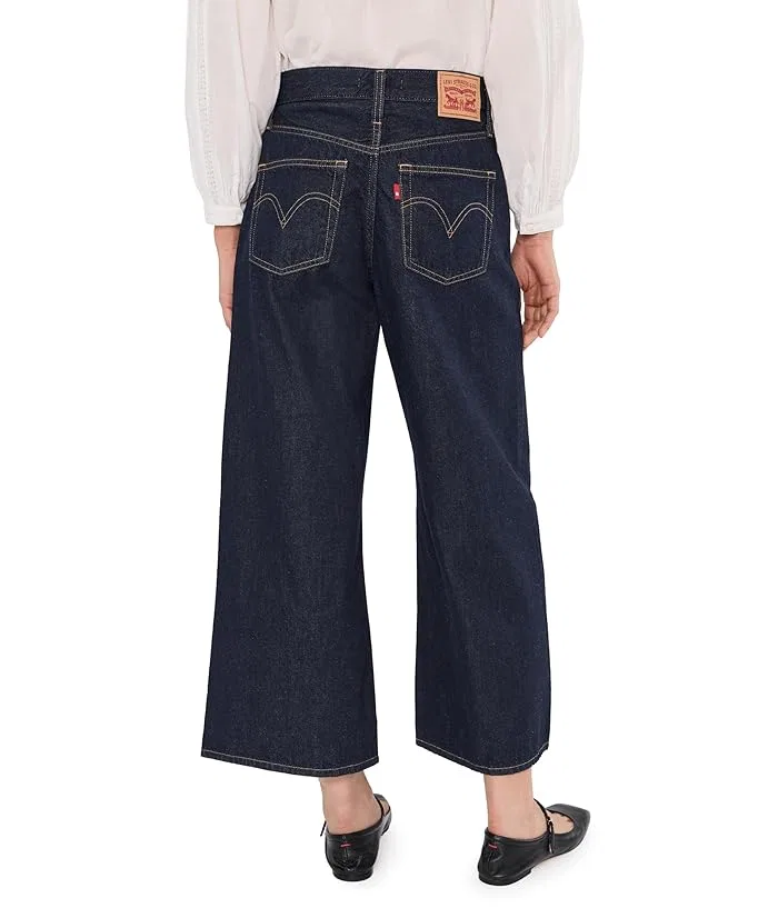 Джинсы широкие модель Middy Wide Leg Ankle Levi's Womens, Tooth Fairy — фото 4