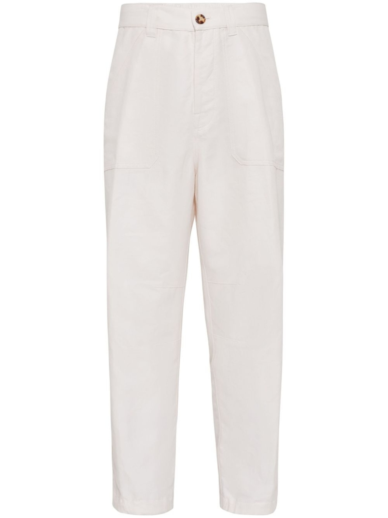 

Brunello Cucinelli брюки drill, белый