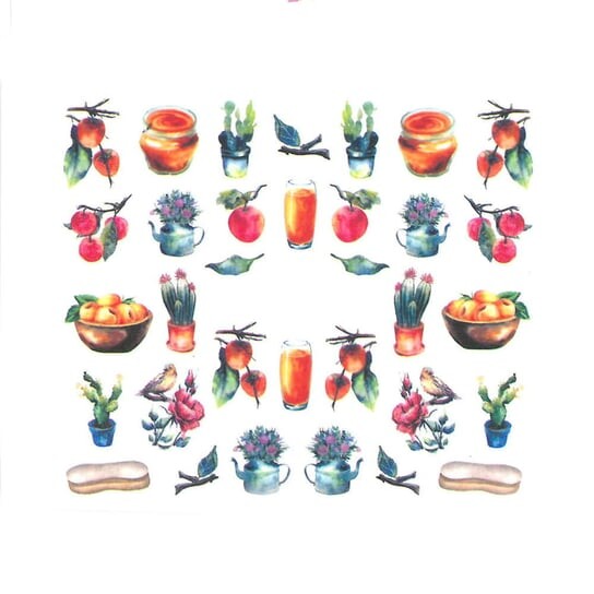 

Наклейки для ногтей на водной основе № BN 1796, AllePaznokcie