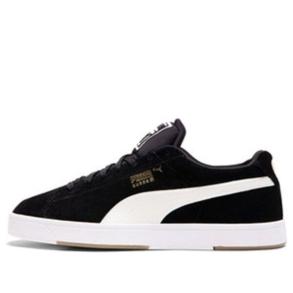 

Кроссовки suede s 'black white' Puma, черный