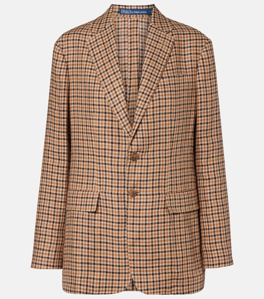 

Клетчатый льняной блейзер Polo Ralph Lauren, Country Plaid