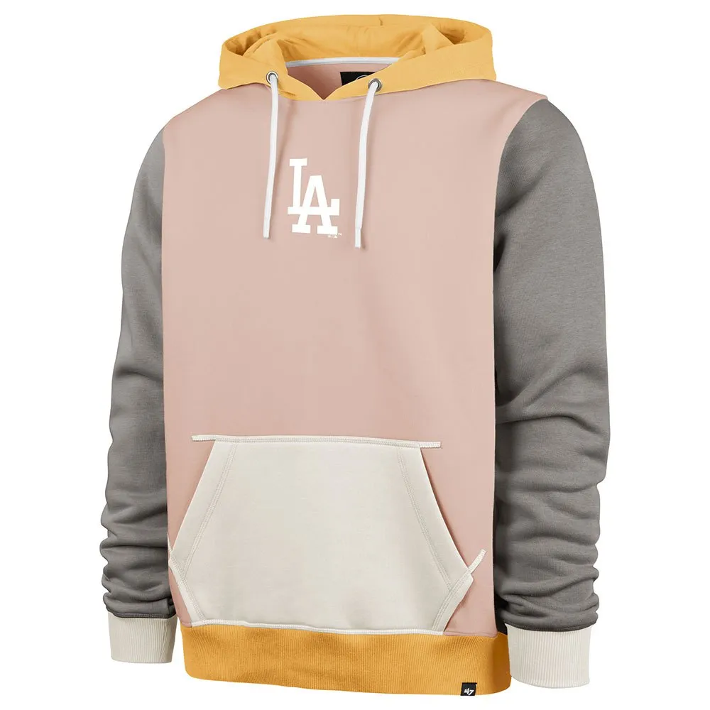

Худи 47 MLB Los Angeles Dodgers New Block, розовый/бежевый