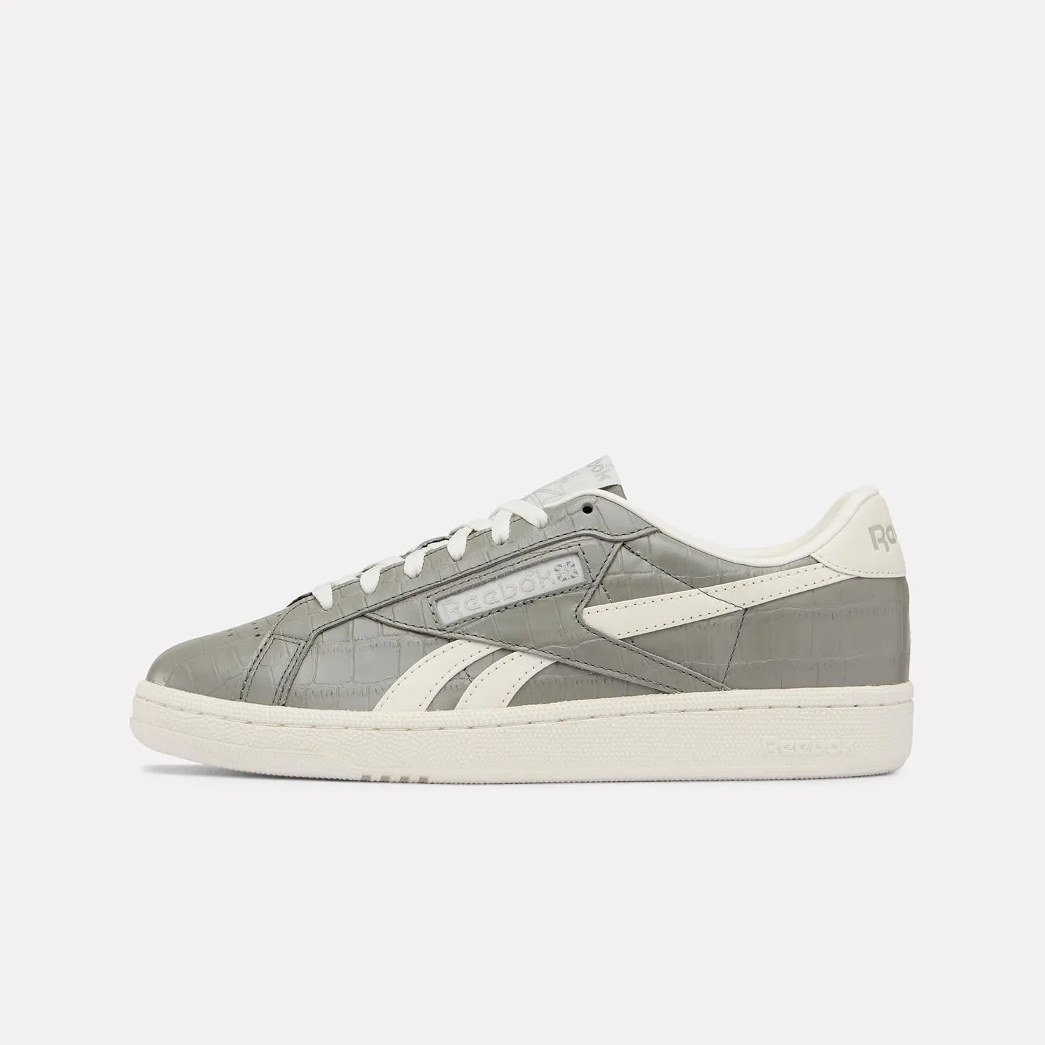 Кроссовки теннисные Reebok Club C Grounds, Stillgrey Chalk Escape Grey — фото 3