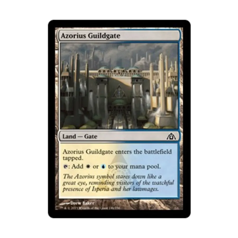 

CCG Врата Гильдии Азориуса (клавиша), MTG - Dragon's Maze