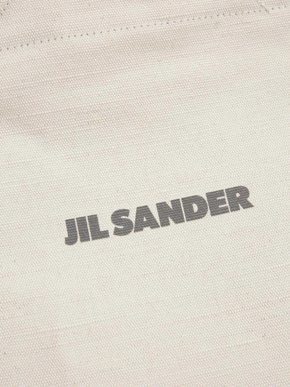 Сумка-тоут с логотипным ремнем Jil Sander, бежевый — фото 4