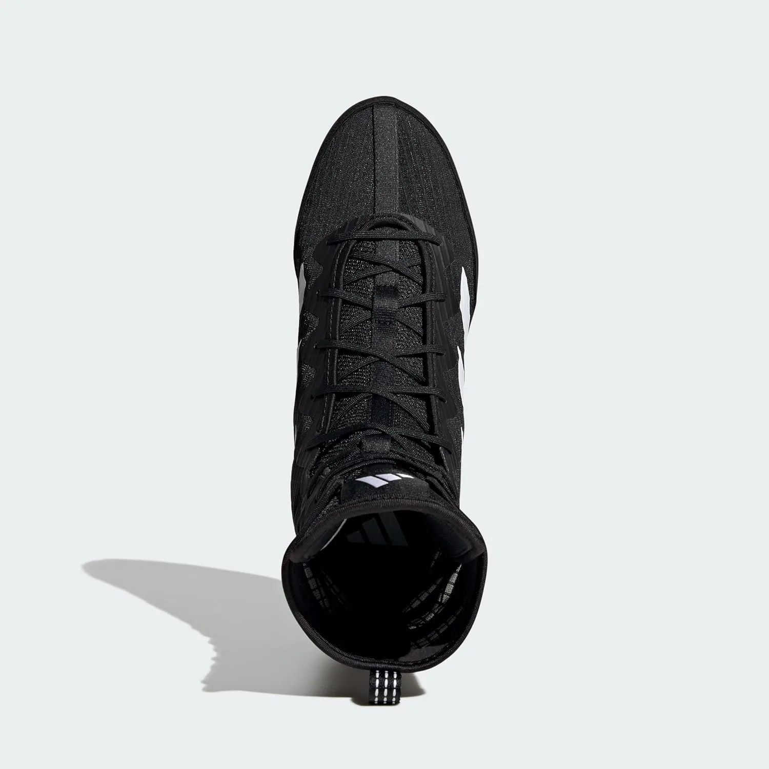 Боксерские кроссовки Adidas Box Hog 4 унисекс, белый/черный — фото 3