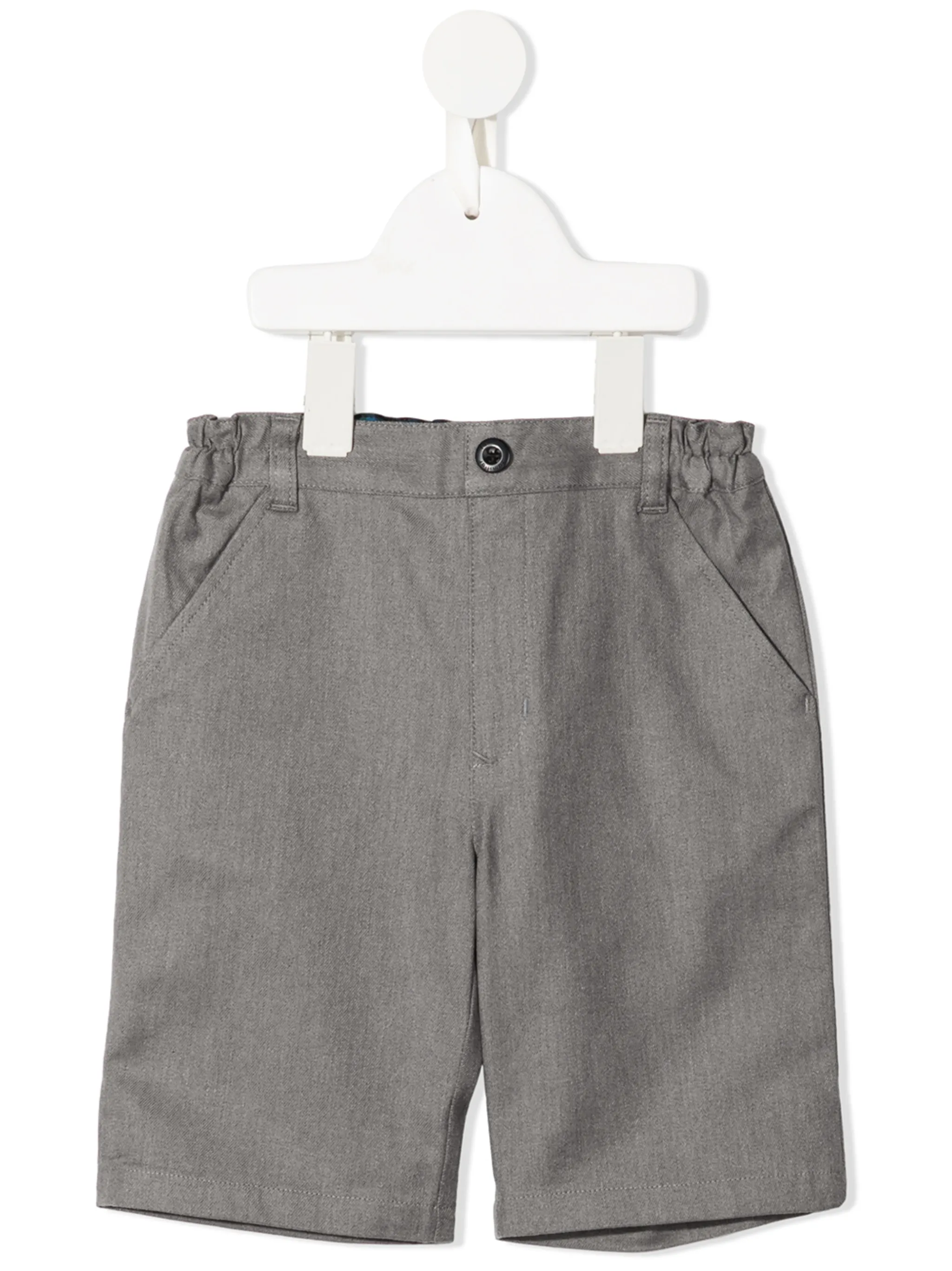 

Брюки прямого кроя с эластичным поясом Familiar, серый