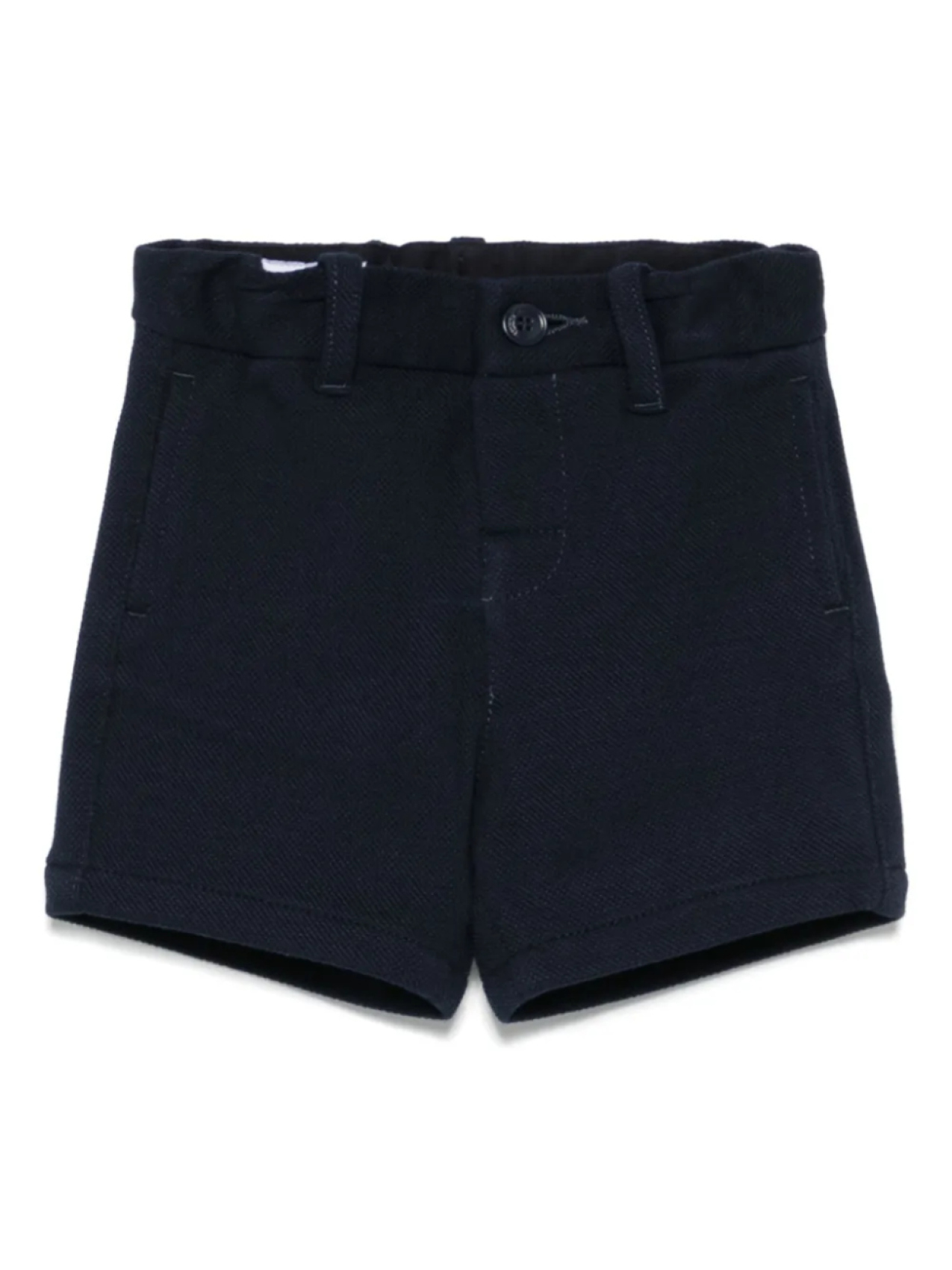 

Детские хлопковые шорты Emporio Armani Emporio Armani Kids, синий