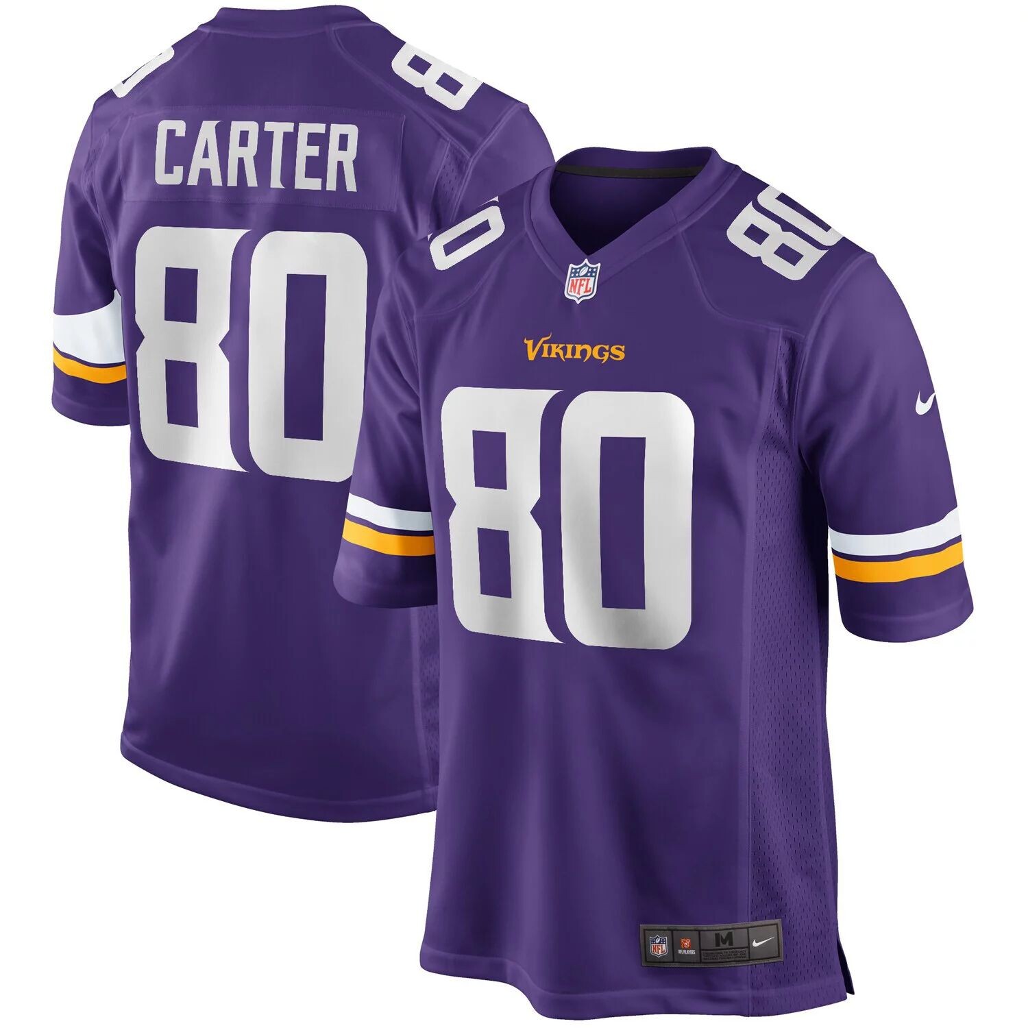 

Мужская футболка Cris Carter Purple Minnesota Vikings Game для пенсионера Nike